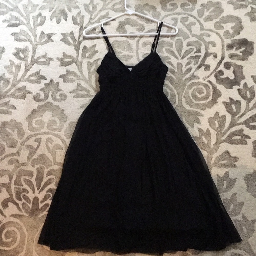 Black tulle party dress!